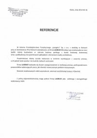 List referencyjny Łysogóry